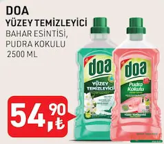 DOA YÜZEY TEMİZLEYİCİ 2500 ML